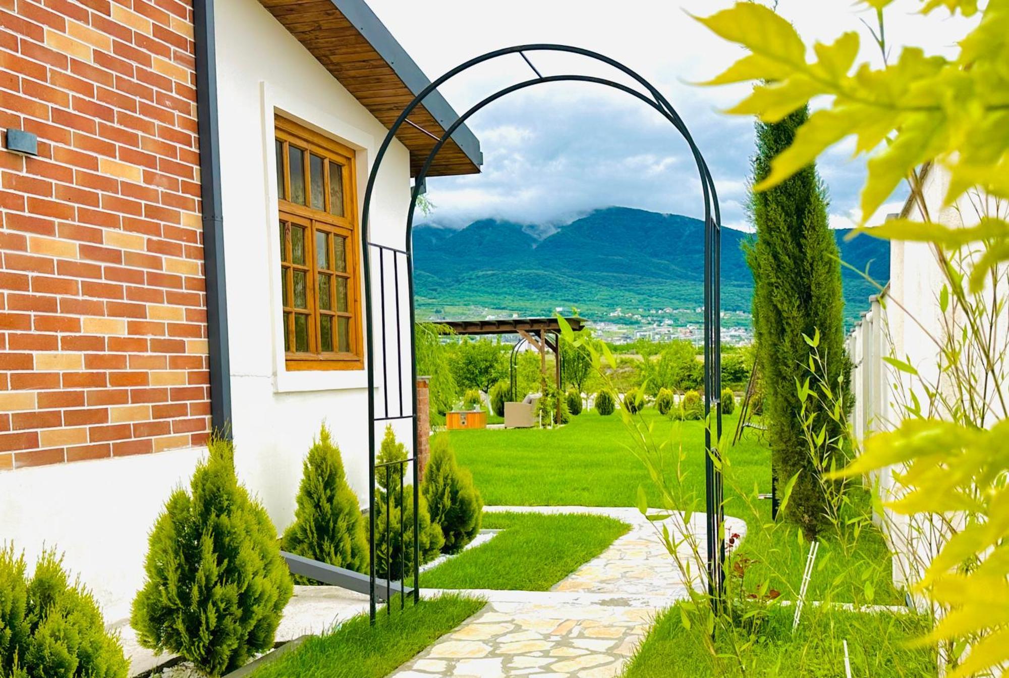 Entire Villa Near Tbilisi Nature Reserve With Panoramic View Mtsʼkhetʼa Exteriör bild