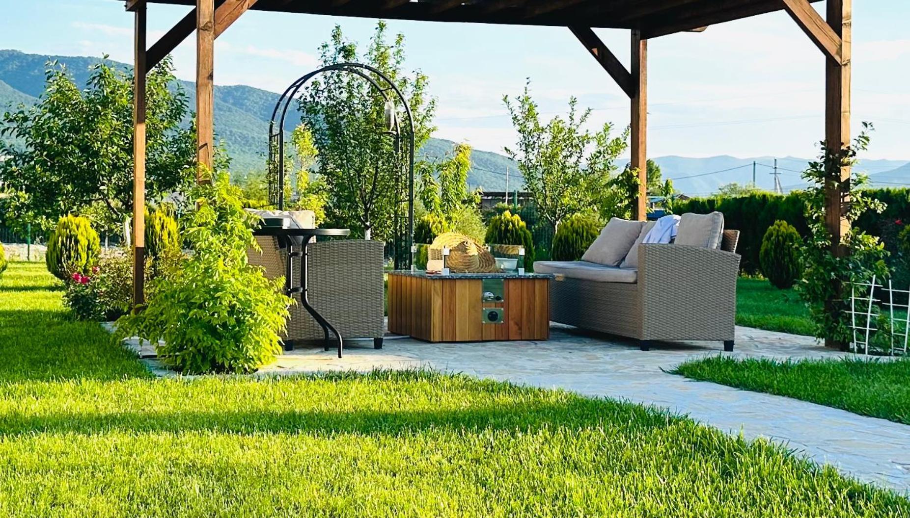 Entire Villa Near Tbilisi Nature Reserve With Panoramic View Mtsʼkhetʼa Exteriör bild