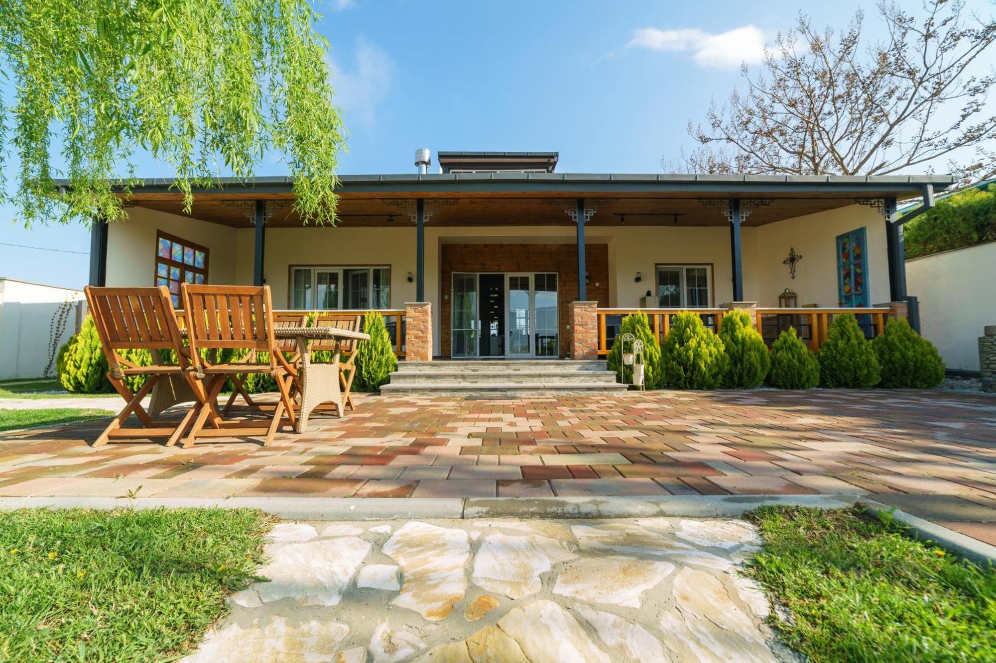 Entire Villa Near Tbilisi Nature Reserve With Panoramic View Mtsʼkhetʼa Exteriör bild