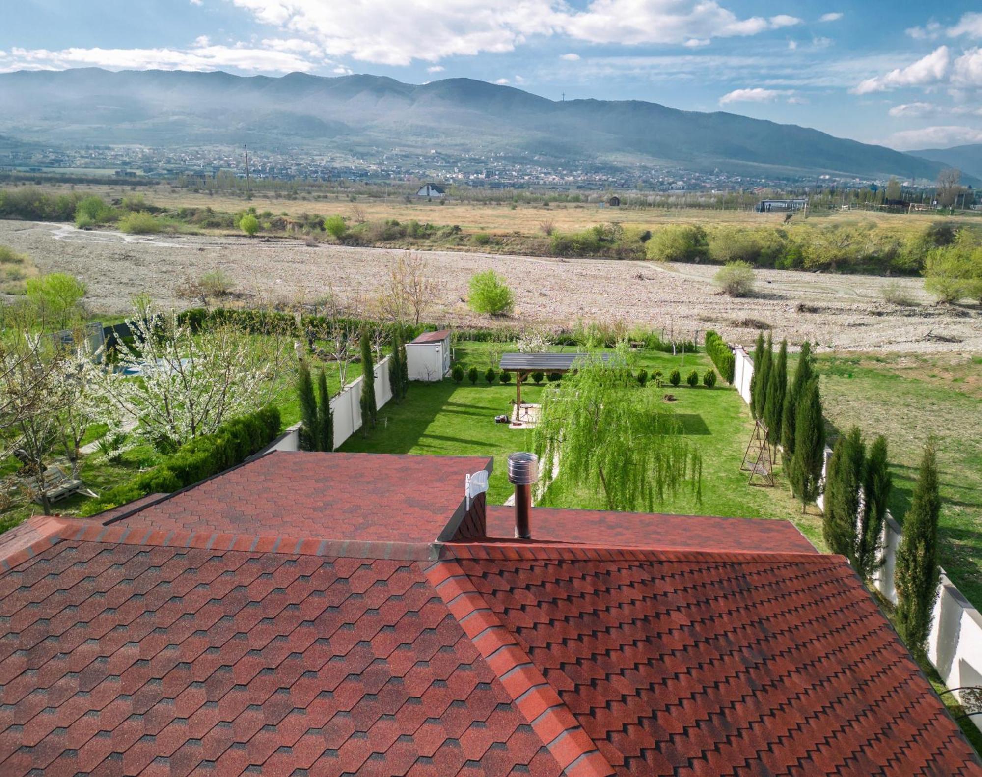 Entire Villa Near Tbilisi Nature Reserve With Panoramic View Mtsʼkhetʼa Exteriör bild