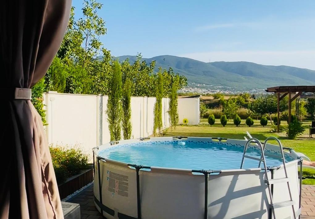 Entire Villa Near Tbilisi Nature Reserve With Panoramic View Mtsʼkhetʼa Exteriör bild